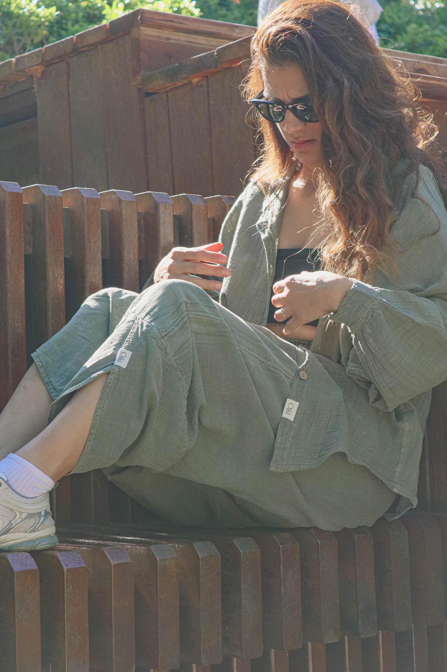 Boho Cotton linen Wide Leg Pants 100% Natural V-Cut Baggy Fit | Handmade Hippie Trousers | Skin-Friendly | Breathable Bohemian Clothing