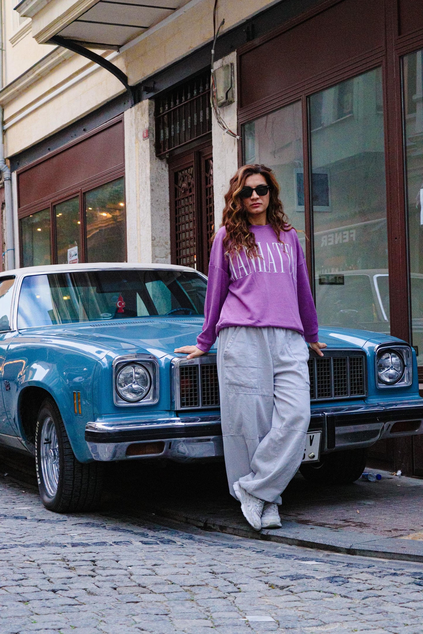 Baggy Pants Women Men - Stone Grey Wide Leg Drawstring Trousers - Unisex Streetwear Cotton Pants- Y2K Trap Style - Boho Urban Lounge