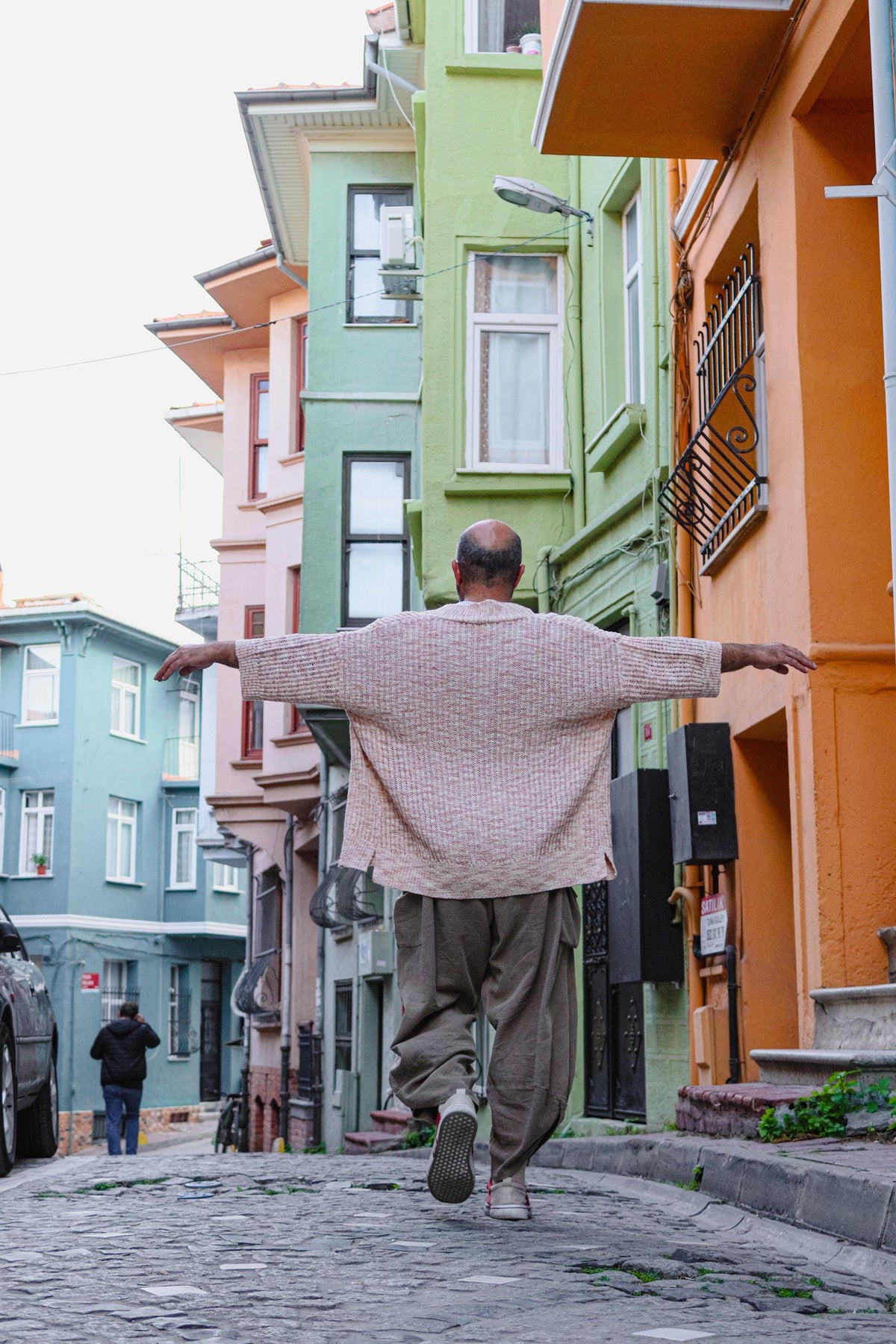 Unisex Bohem Kalın Örgü Hırka